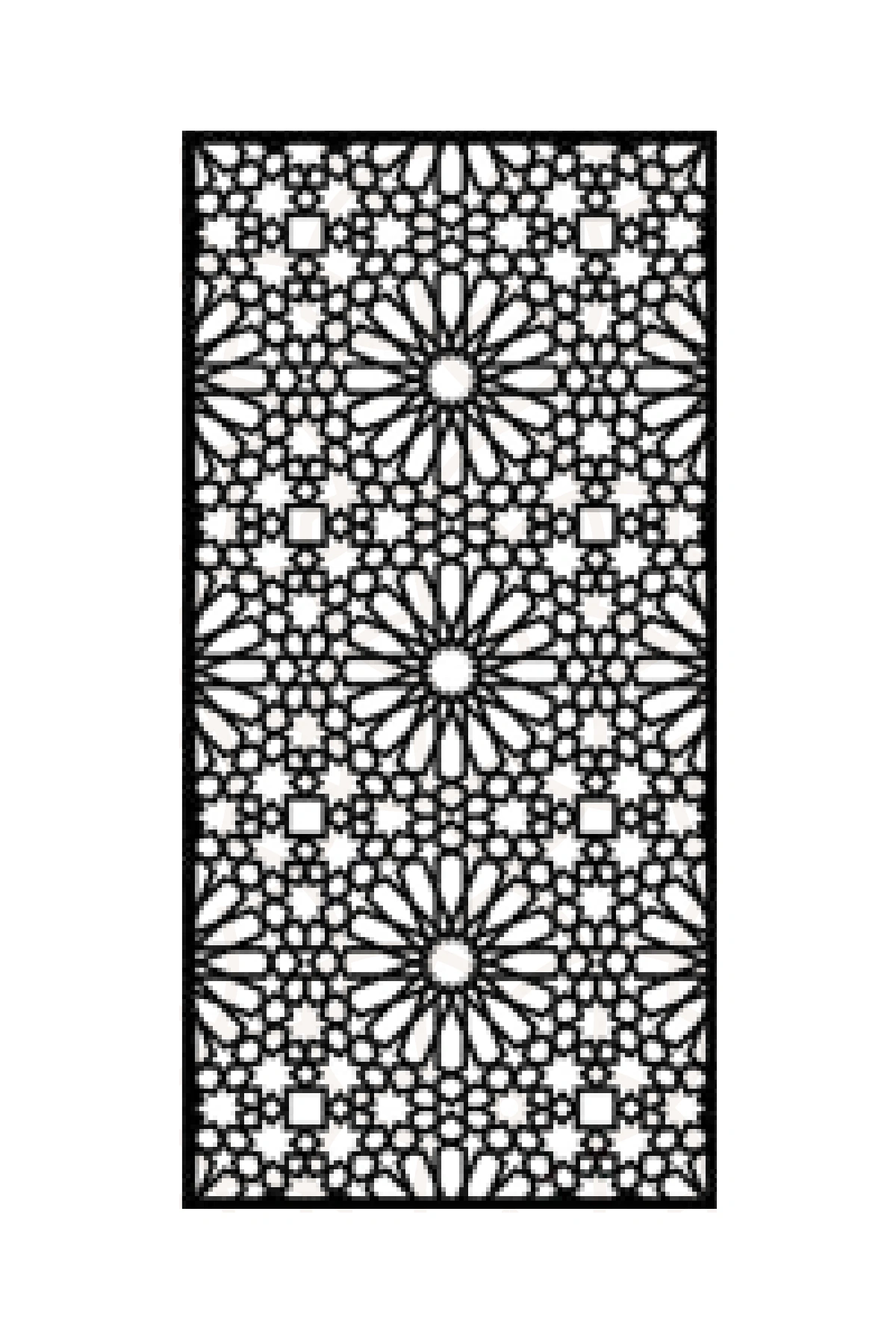 لوح مقطوع بالليزر 27017