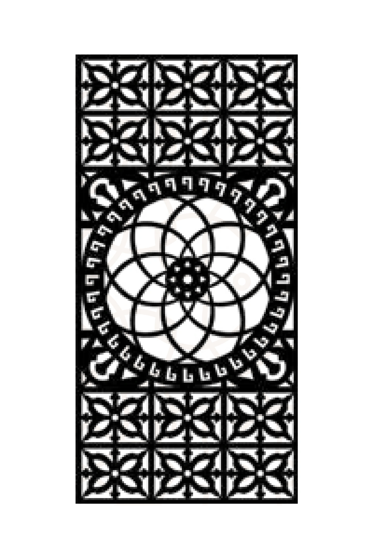 Laser Cut Panel 27028