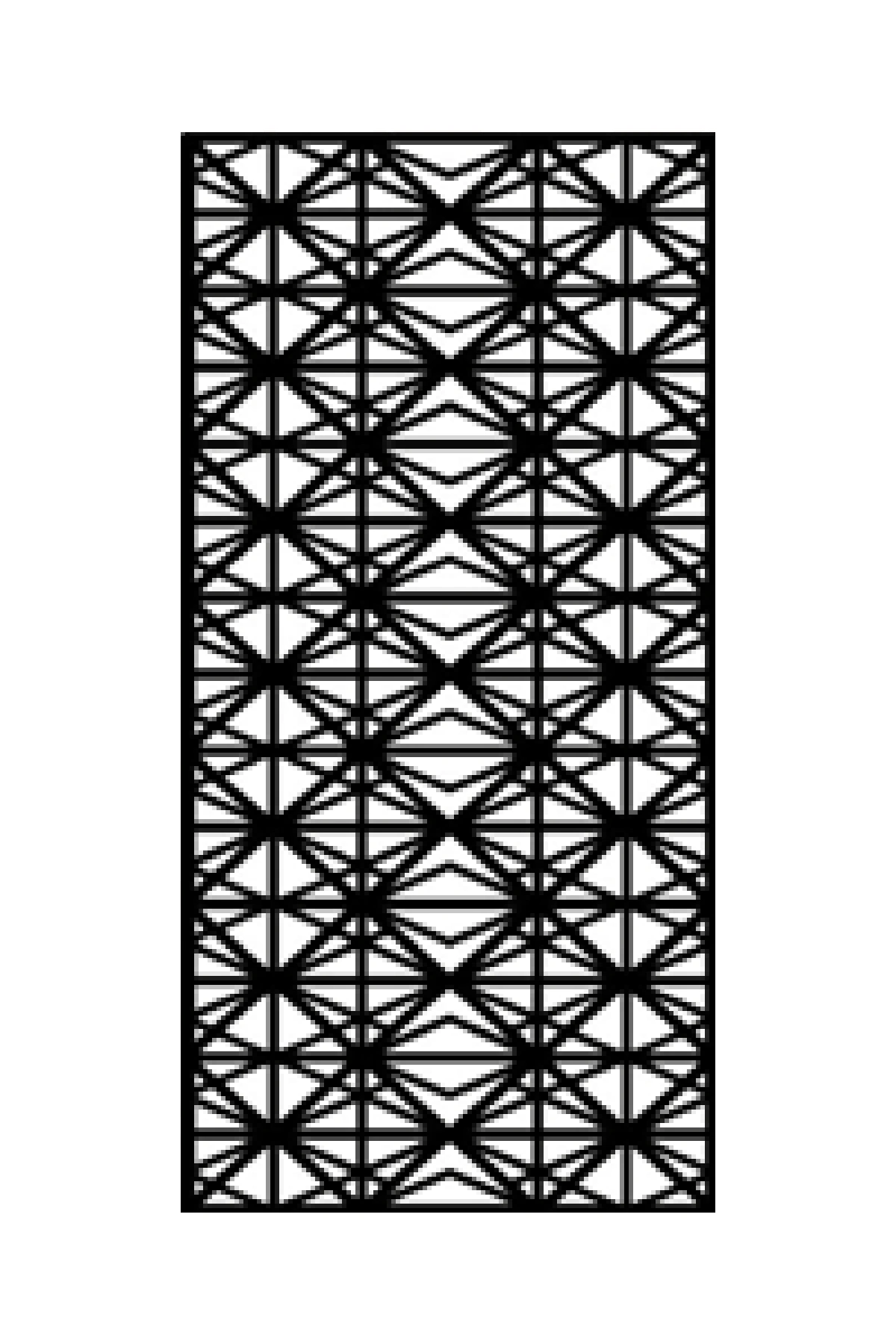 Lazer Kesim Panel 27069